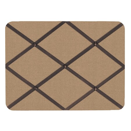 United Visual Products Slim Enclosed Corkboard, 36"x48", Gold Alum Frame/Cloud UVEB3648-GOLD-CLOUD